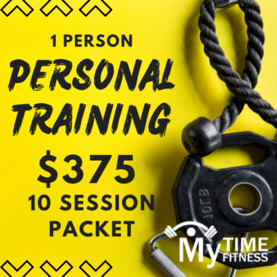 My Time Fitness Personal Training - 10 sessions 1 person