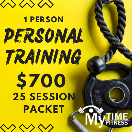 My Time Fitness Personal Training - 25 sessions 1 person