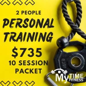 My Time Fitness Personal Training - 10 sessions 2 people