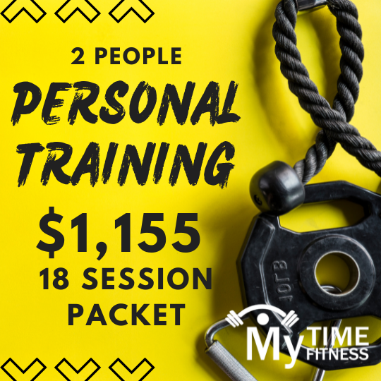 My Time Fitness Personal Training - 18 sessions 2 people