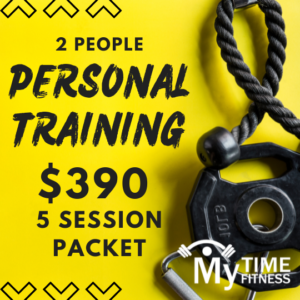 My Time Fitness Personal Training - 5 sessions 2 people