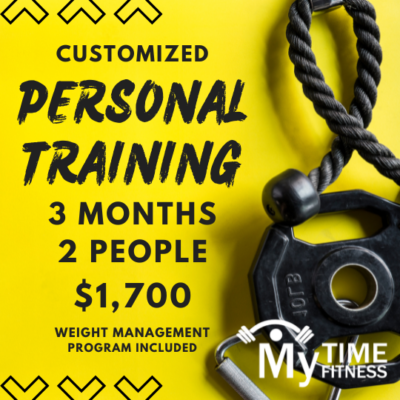 My Time Fitness Personal Training - 3 months 2 people